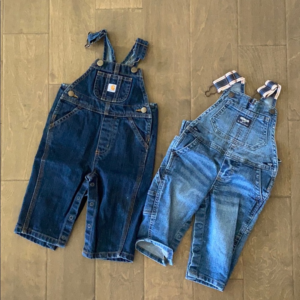 Carhartt and Oshkosh Overalls